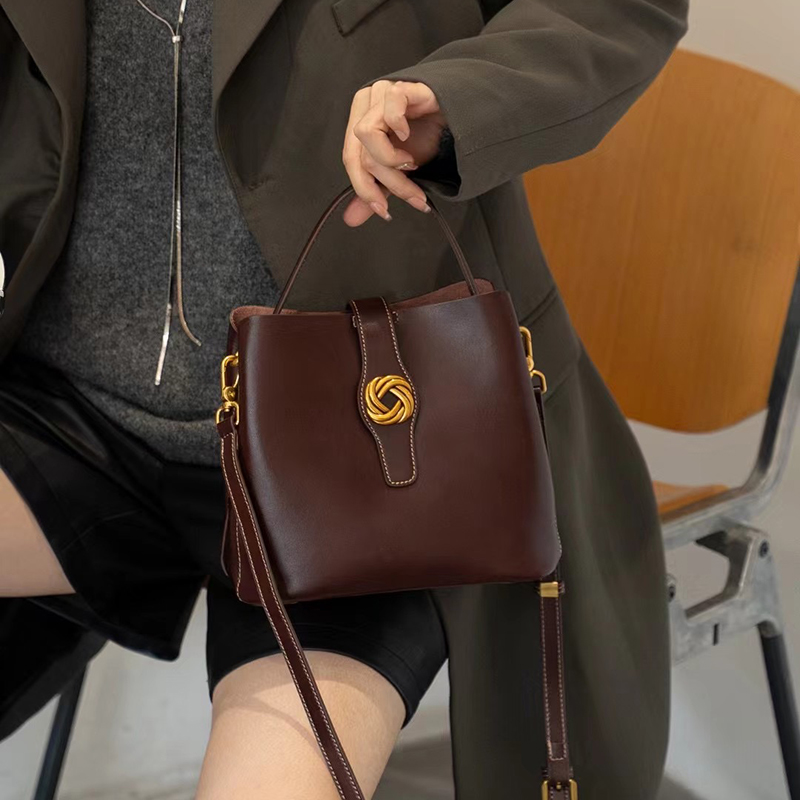 Leather Shoulder Bag Women Leather Handbags LH3629_4 Colors
