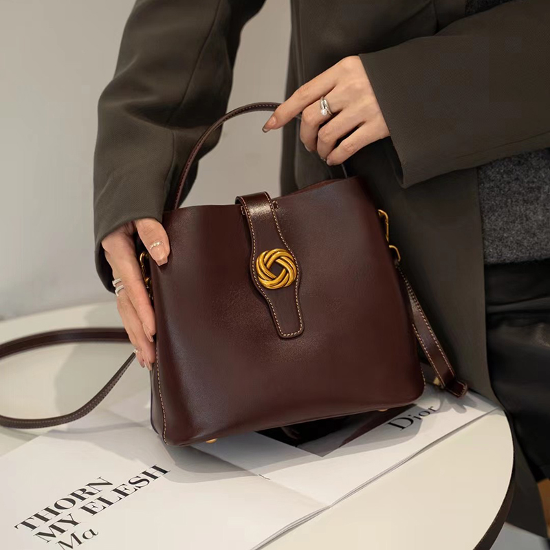 Leather Shoulder Bag Women Leather Handbags LH3629_4 Colors