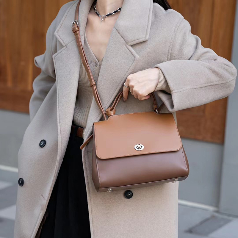 Leather Shoulder Bag Women Leather Handbags LH3630_4 Colors