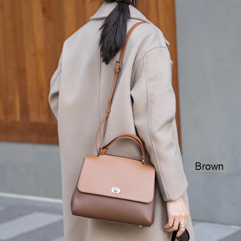 Leather Shoulder Bag Women Leather Handbags LH3630_4 Colors