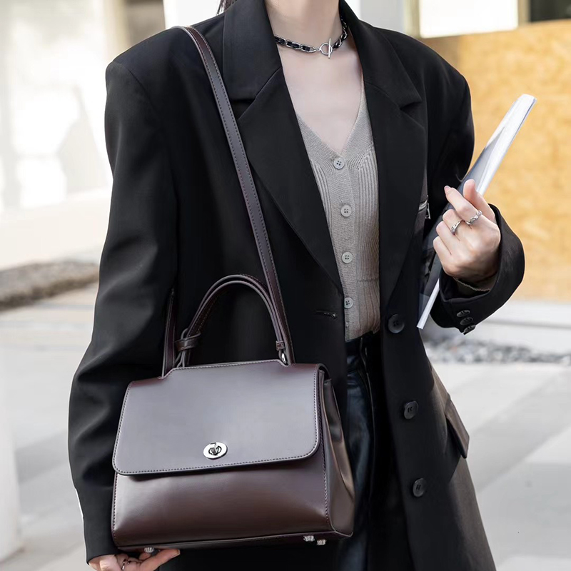 Leather Shoulder Bag Women Leather Handbags LH3630_4 Colors