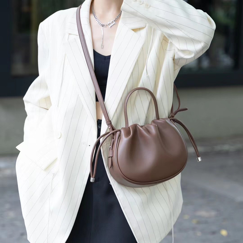 Leather Tote Bag Women Leather Purse Bag LH3633_4 Colors