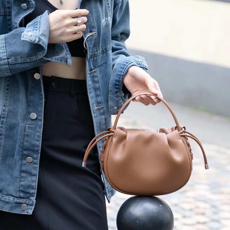 Leather Tote Bag Women Leather Purse Bag LH3633_4 Colors