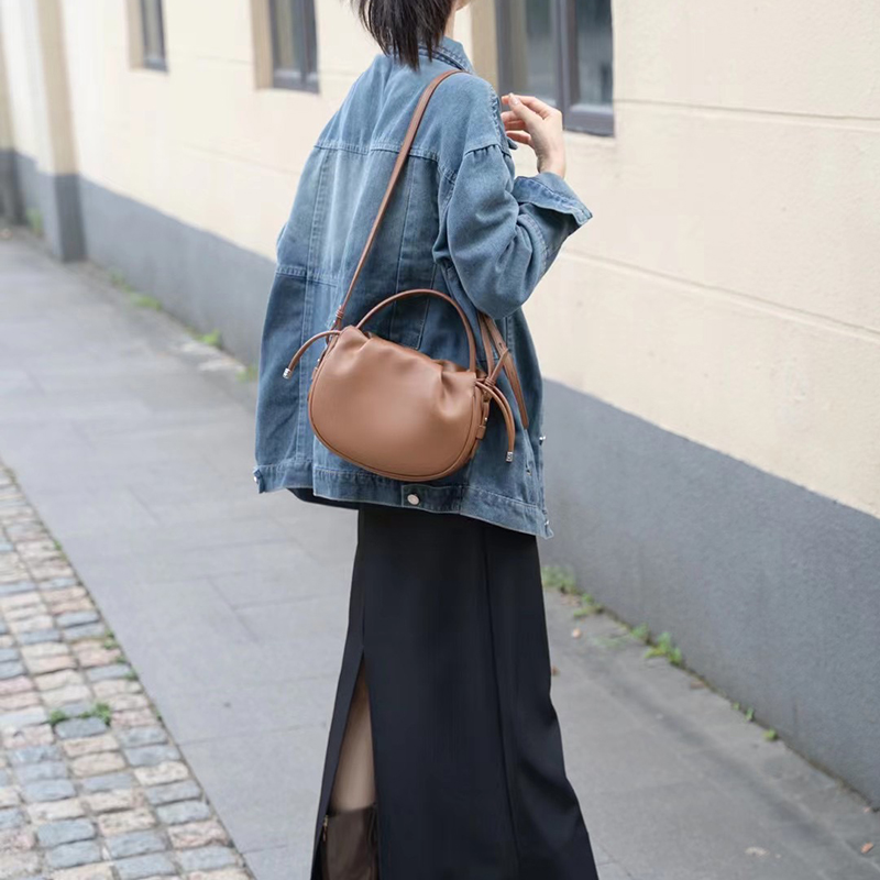 Leather Tote Bag Women Leather Purse Bag LH3633_4 Colors