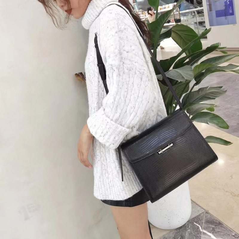 Lizard Pattern Bag Leather Handbags for Women LH3326_4 Colors