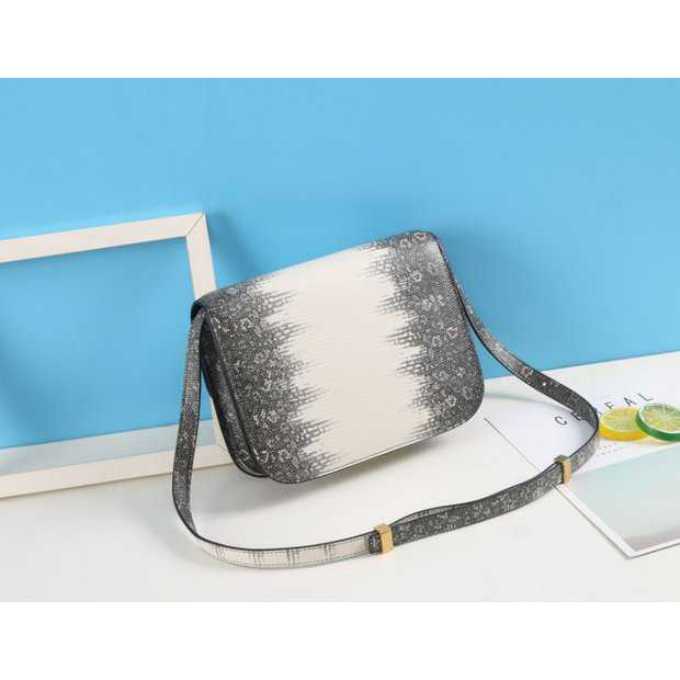 Lizard Pattern Real Leather Crossbody Bag LH2920S_7 Colors