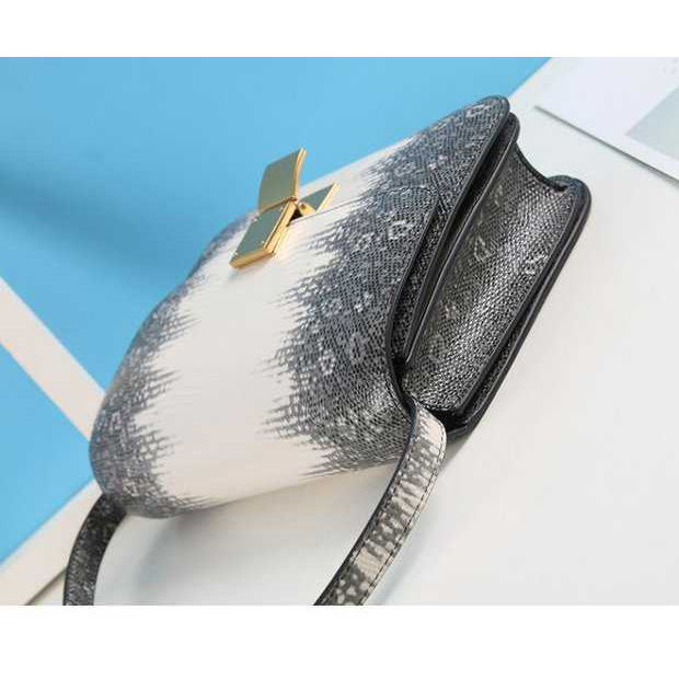 Lizard Pattern Real Leather Crossbody Bag LH2920S_7 Colors