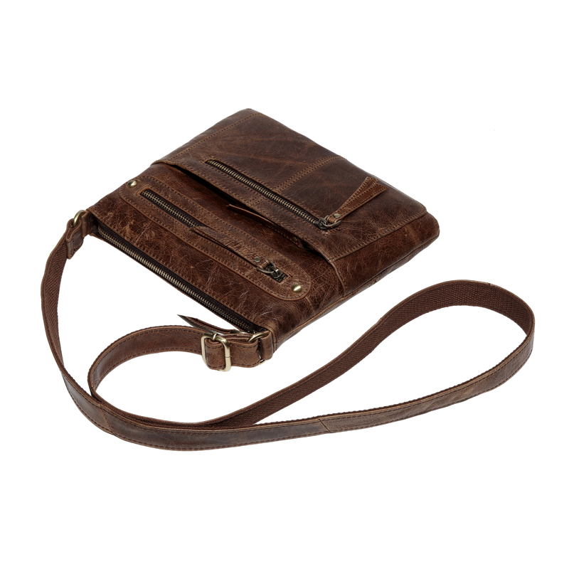 Multi Pockets Crossbody Shoulder Bag LH2550_3 Colors