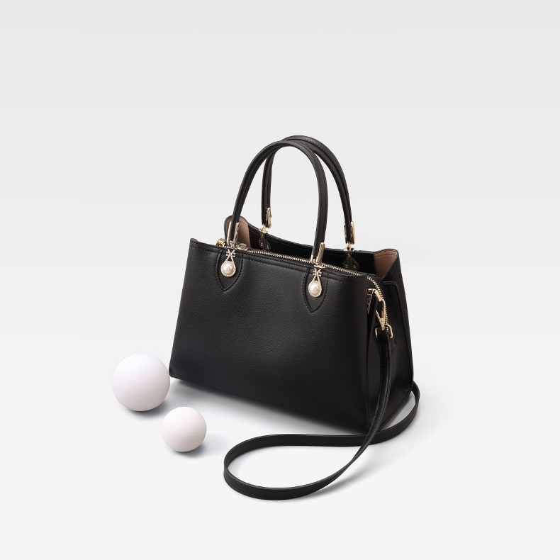 Pearl Real Leather Satchel Bag Women Bags LH3580