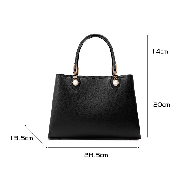 Pearl Real Leather Satchel Bag Women Bags LH3580