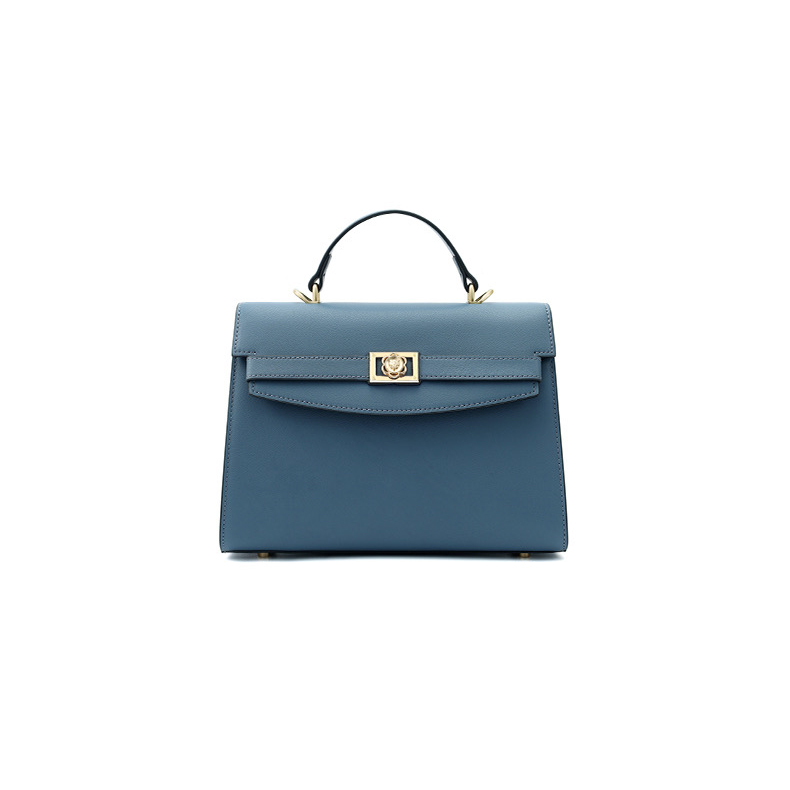 Personalized Real Leather Purse Bag Satchel Handbag LH3583_4 Colors