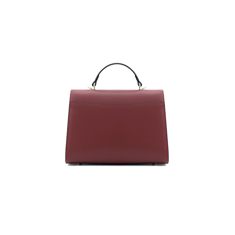 Personalized Real Leather Purse Bag Satchel Handbag LH3583_4 Colors