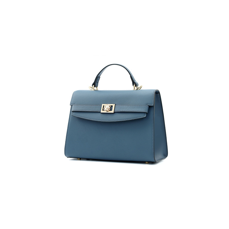 Personalized Real Leather Purse Bag Satchel Handbag LH3583_4 Colors