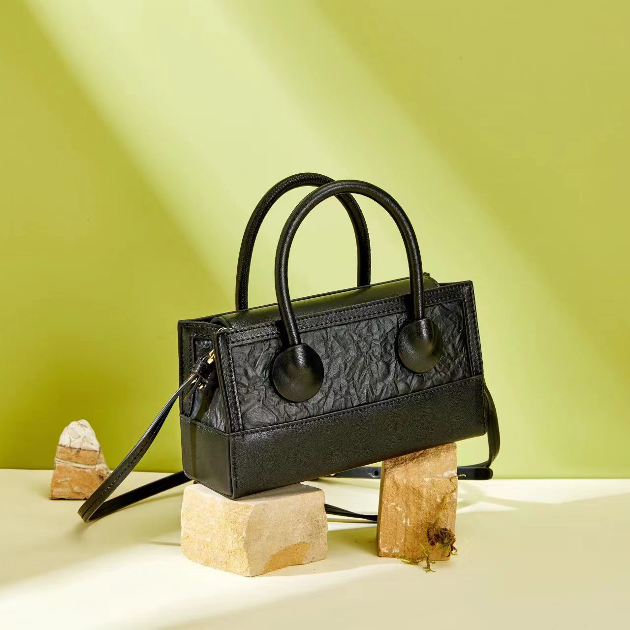 Personalized Women Leather Tote Crossbody Bag LH3563_3 Colors