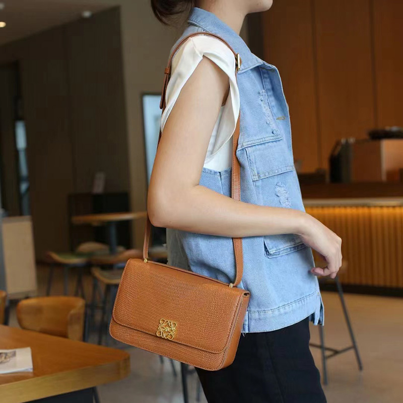 Pretty Real Leather Crossbody Bag Women Leather Bag LH3524_5 Colors
