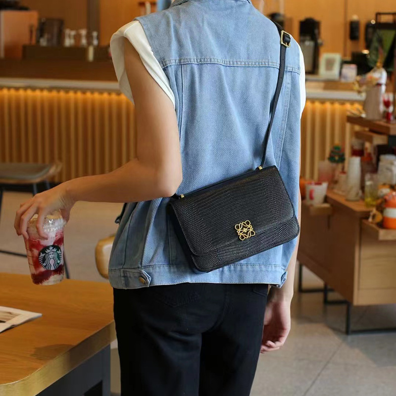 Pretty Real Leather Crossbody Bag Women Leather Bag LH3524_5 Colors