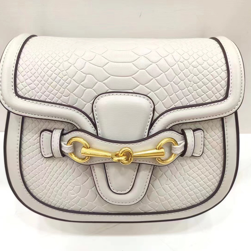 Python Pattern Leather Crossbody Bag LH3455_5 Colors