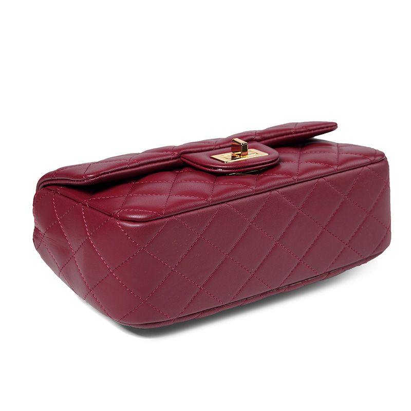 Quilted Genuine Leather Crossbody Bag LH3091S_6 Colors
