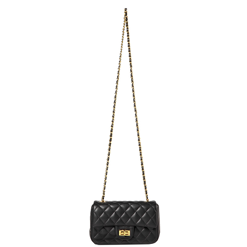 Quilted Genuine Leather Crossbody Bag LH3091S_6 Colors