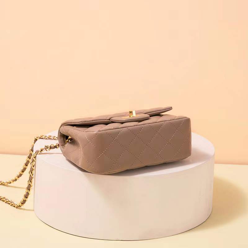 Quilted Genuine Leather Crossbody Bag LH3091S_6 Colors