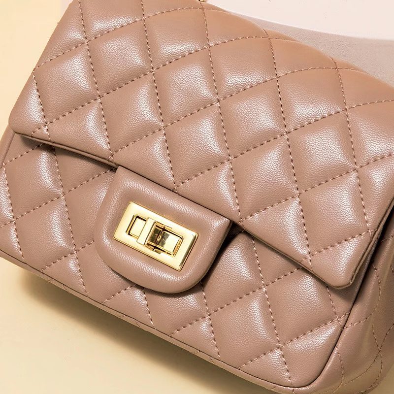 Quilted Genuine Leather Crossbody Bag LH3091S_6 Colors