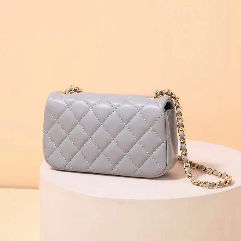 Quilted Genuine Leather Crossbody Bag LH3091XS_6 Colors