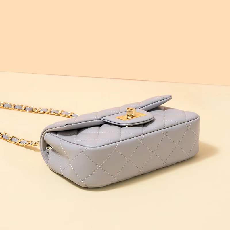 Quilted Genuine Leather Crossbody Bag LH3091XS_6 Colors
