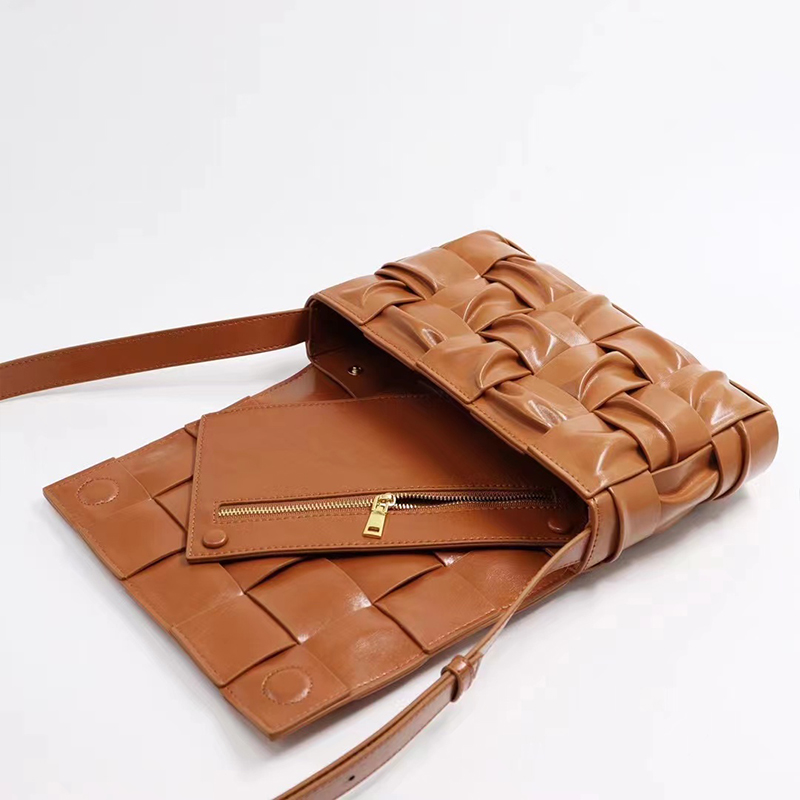 Quilted Leather Crossbody Bag Womens Satchel Bag LH3448_6 Colors