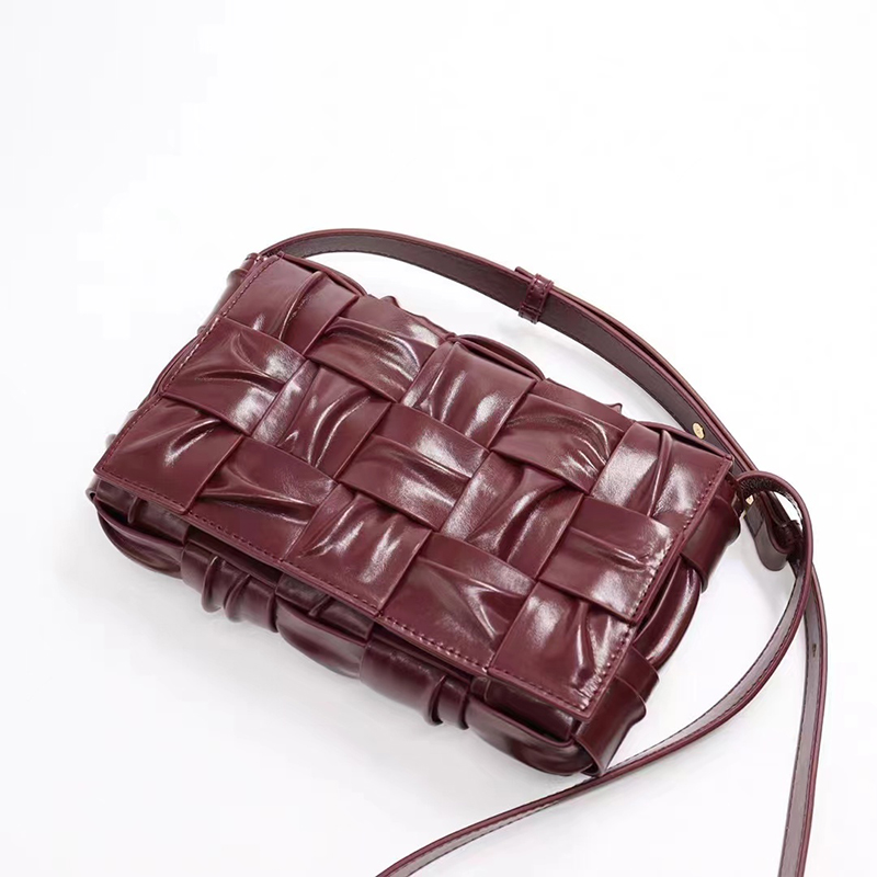 Quilted Leather Crossbody Bag Womens Satchel Bag LH3448_6 Colors