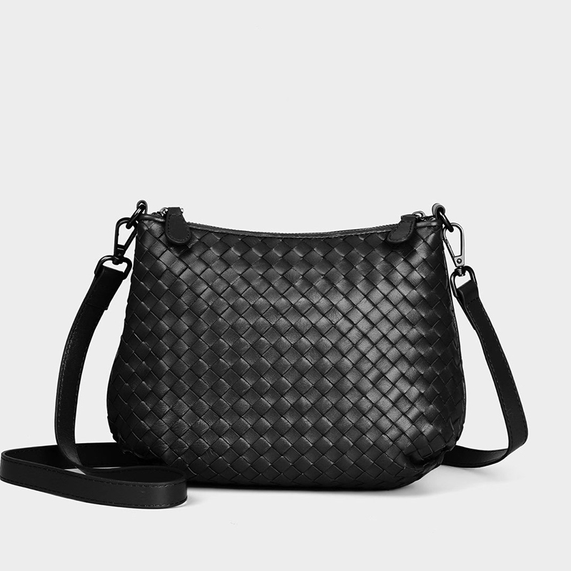 Sheep Skin Crossbody Real Leather Purse Sling Bag LH3008