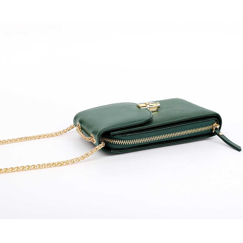 Smart Real Leather Phone Case Leather Pocket Bag LH2843_2 Colors