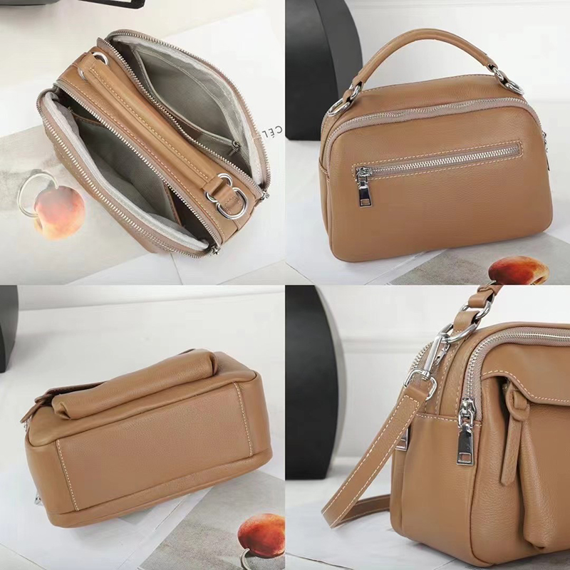 Soft Leather Purse Women Handbags Personalized LH3620_6 Colors