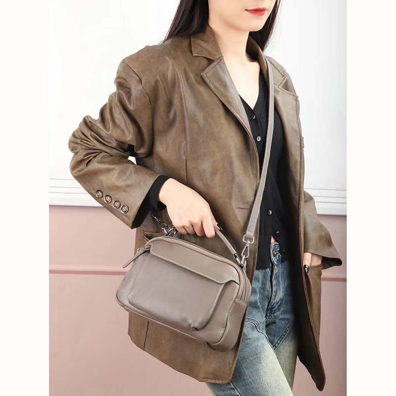 Soft Leather Purse Women Handbags Personalized LH3620_6 Colors