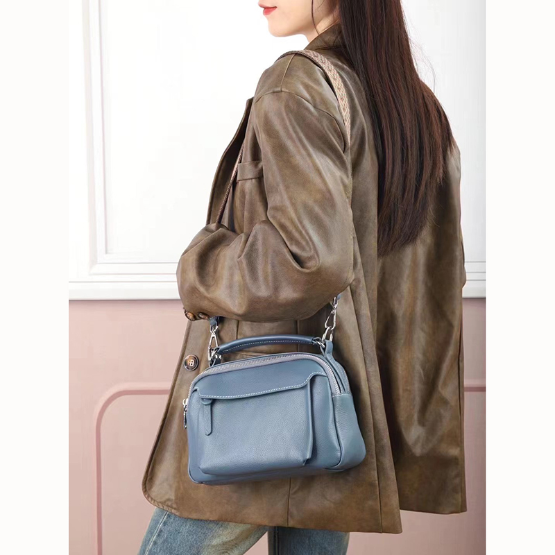 Soft Leather Purse Women Handbags Personalized LH3620_6 Colors