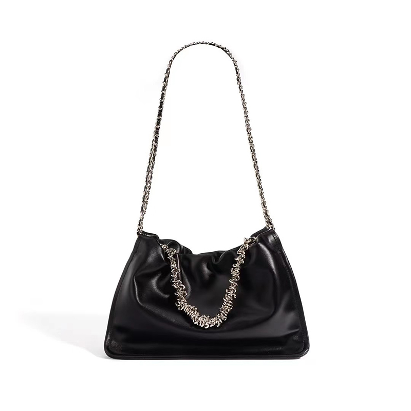 Soft Real Leather Hobo Bag Slouchy Bag LH3575_5 Colors