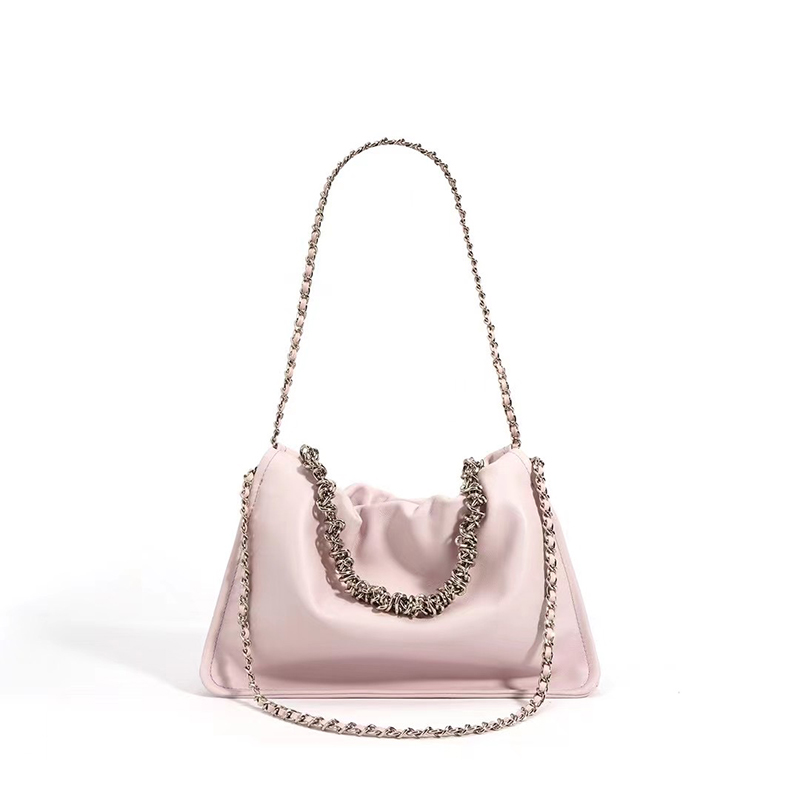 Soft Real Leather Hobo Bag Slouchy Bag LH3575_5 Colors