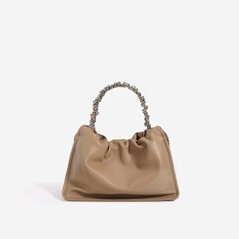 Soft Real Leather Hobo Bag Slouchy Bag LH3575_5 Colors