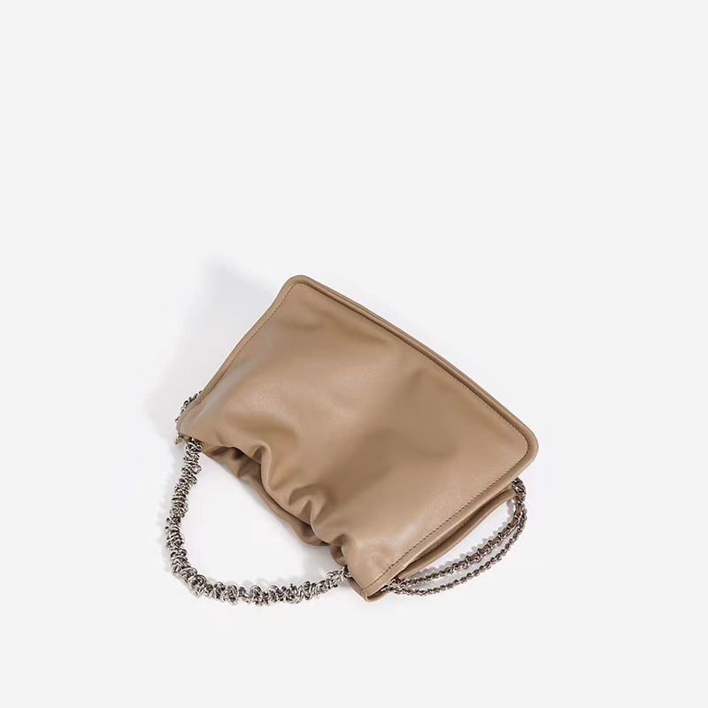 Soft Real Leather Hobo Bag Slouchy Bag LH3575_5 Colors