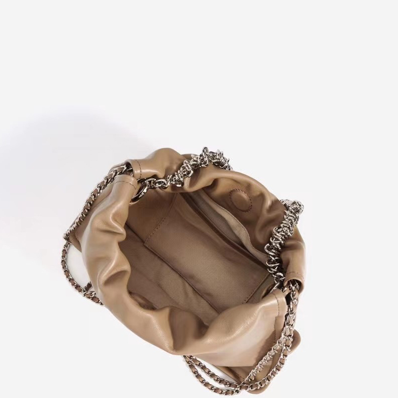 Soft Real Leather Hobo Bag Slouchy Bag LH3575_5 Colors