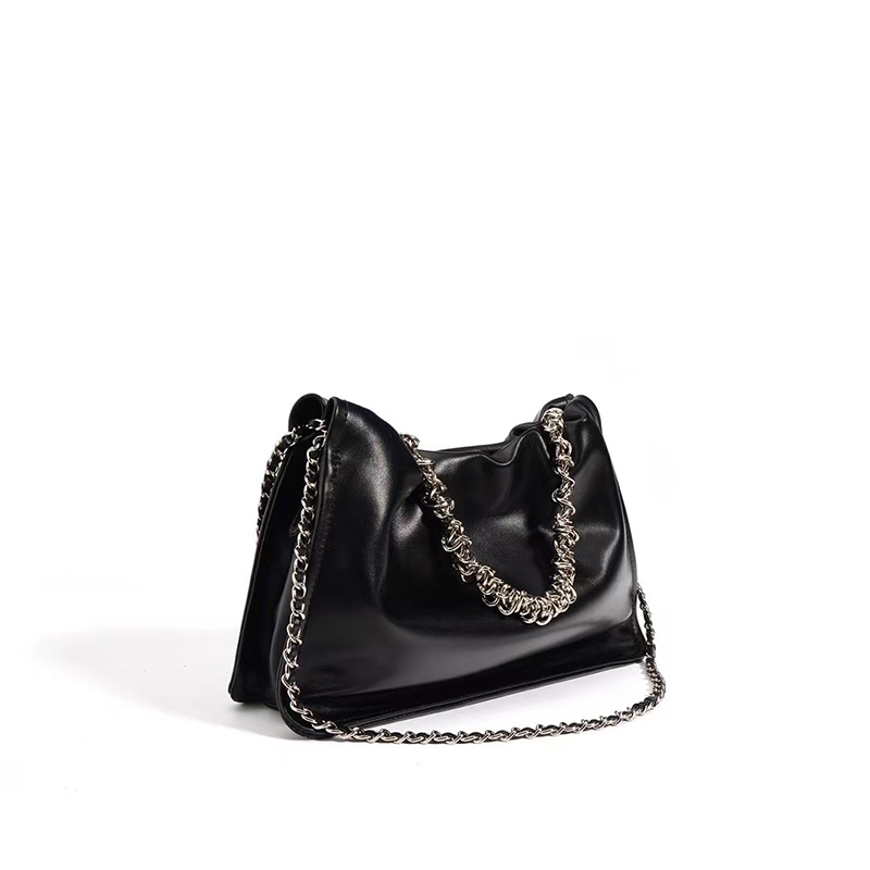 Soft Real Leather Hobo Bag Slouchy Bag LH3575_5 Colors