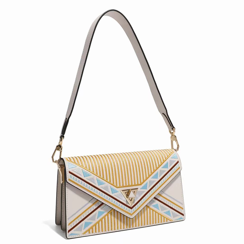 Stiching Women Tote Bag Leather Crossbody Purese LH3462