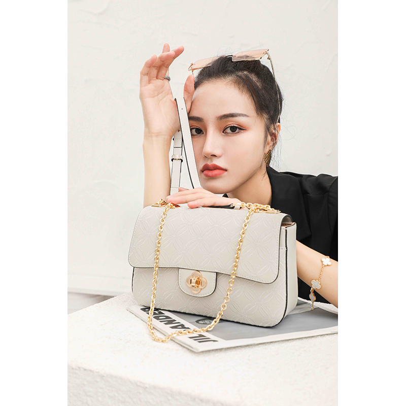 Stitching Women Leather Handbags Satchel Purse LH3157_4 Colors
