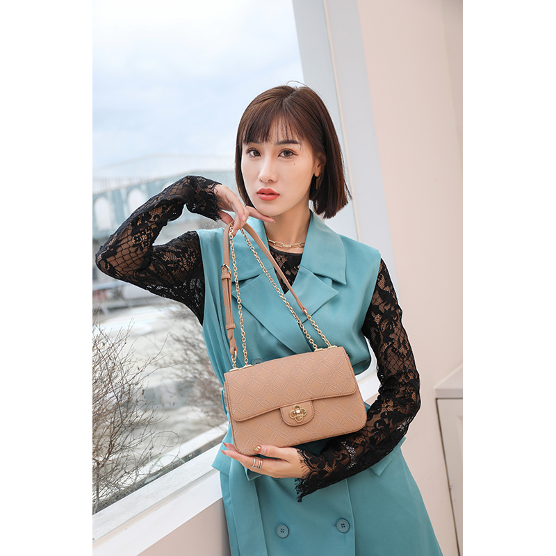Stitching Women Leather Handbags Satchel Purse LH3157_4 Colors