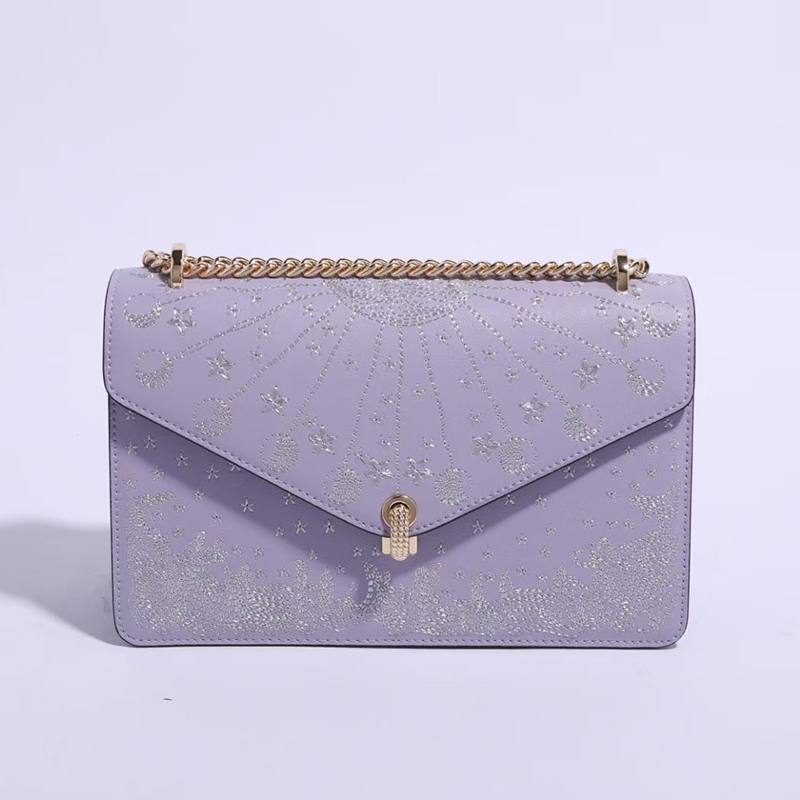 Stunning Women Leather Purse Shoulder Bags LH3553_3 Colors