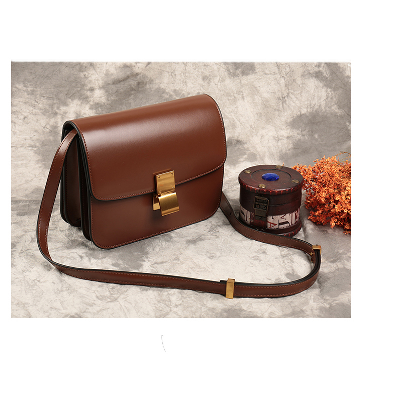 Stylish Women's Leather Crossbody Bag LH2572_4 Colors