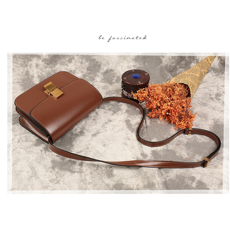 Stylish Women's Leather Crossbody Bag LH2572_4 Colors