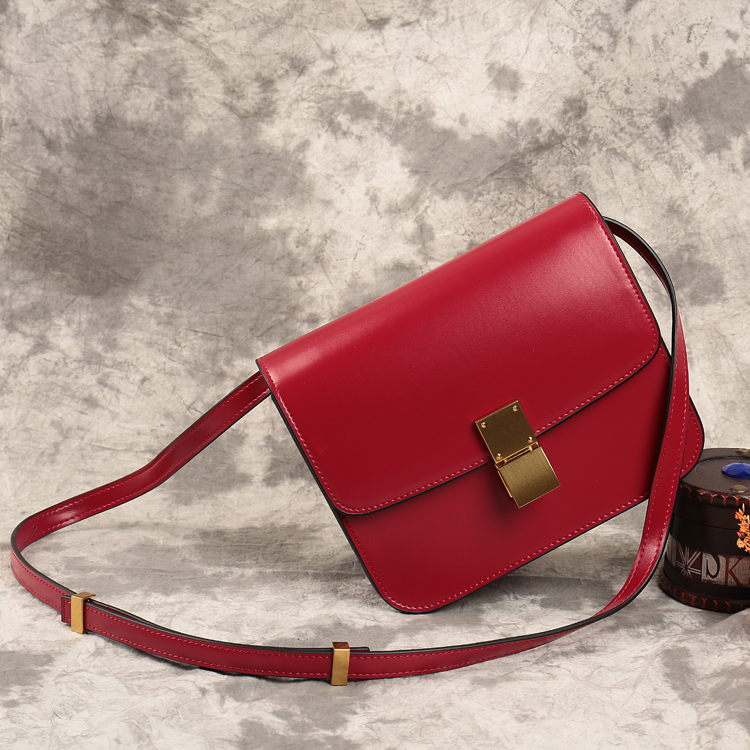 Stylish Women's Leather Crossbody Bag LH2572_4 Colors