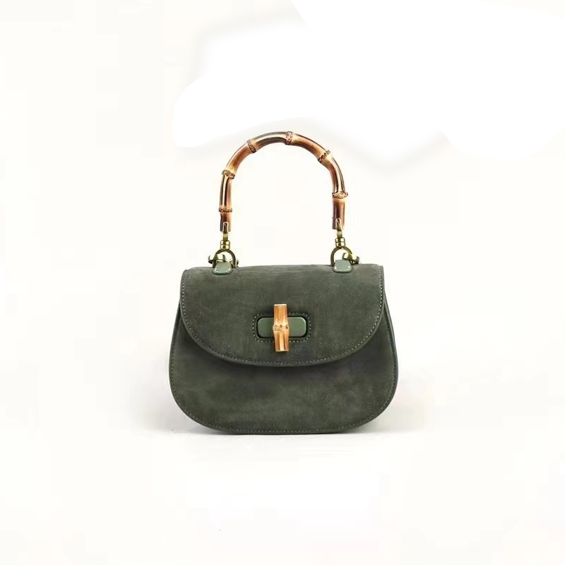 Suede Leather Satchel Bag Womens Crossbody Bag LH3450_5 Colors