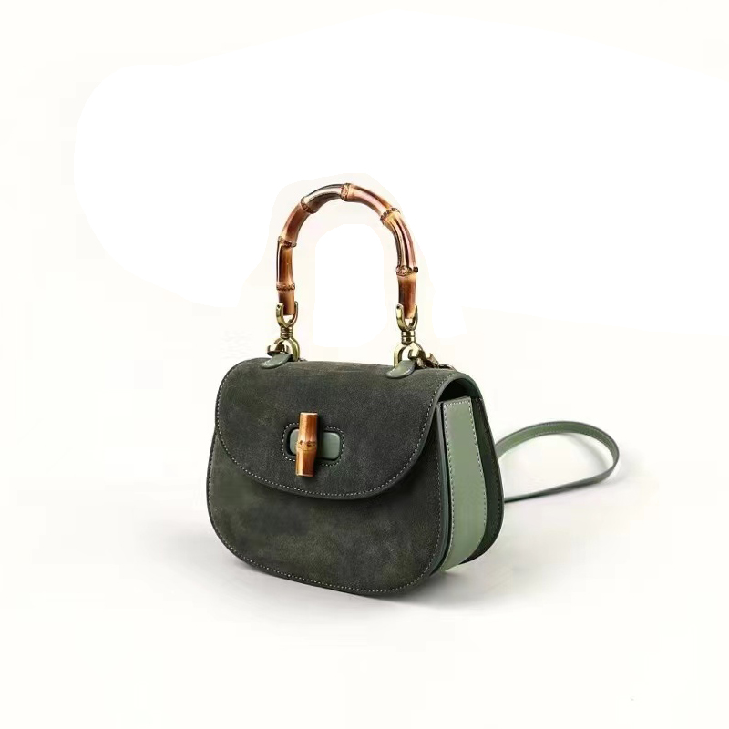 Suede Leather Satchel Bag Womens Crossbody Bag LH3450_5 Colors