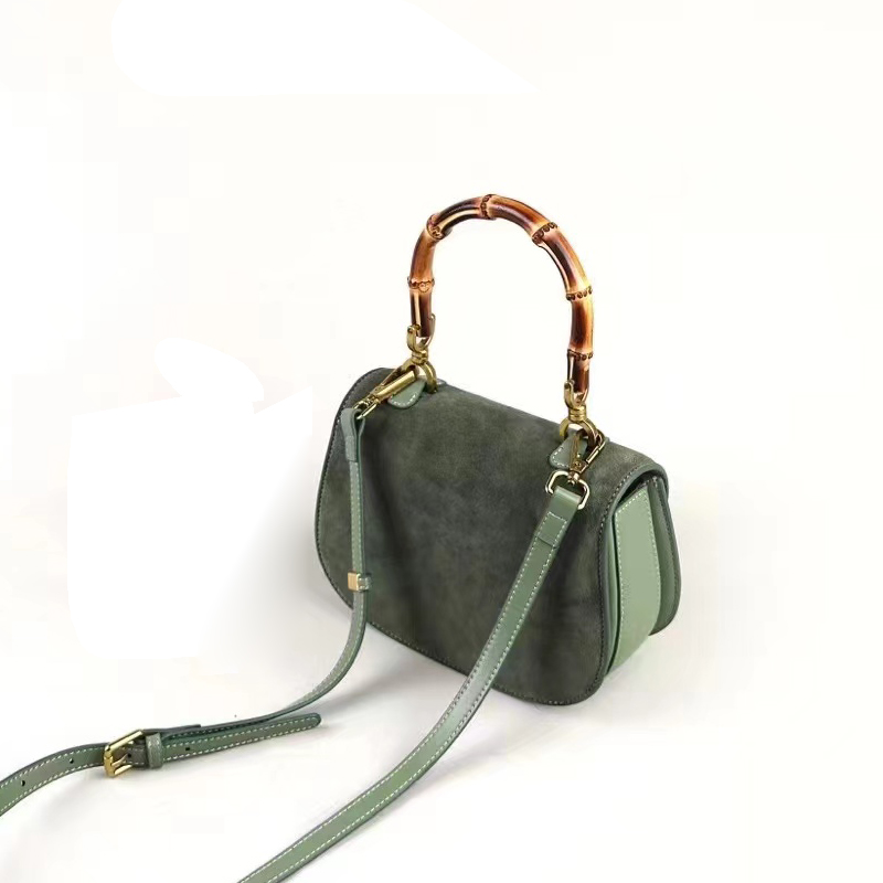 Suede Leather Satchel Bag Womens Crossbody Bag LH3450_5 Colors